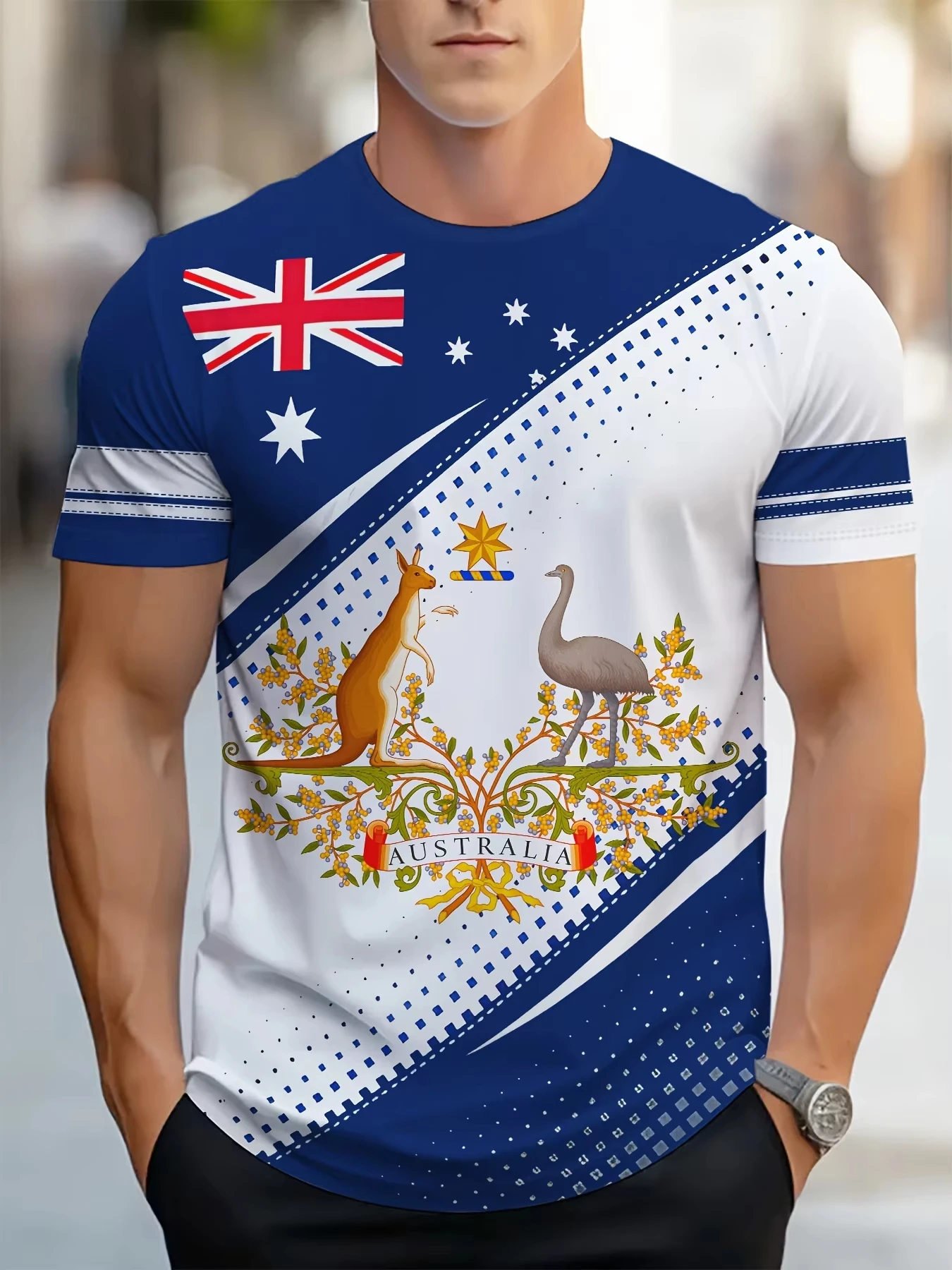 Summer Clothing Women Australia - Męskie koszulki z grafiką Australia, dziecięce