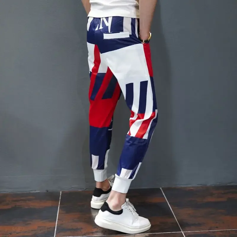 Summer Clothing Men 2025 - Męskie spodnie casualowe slim fit z