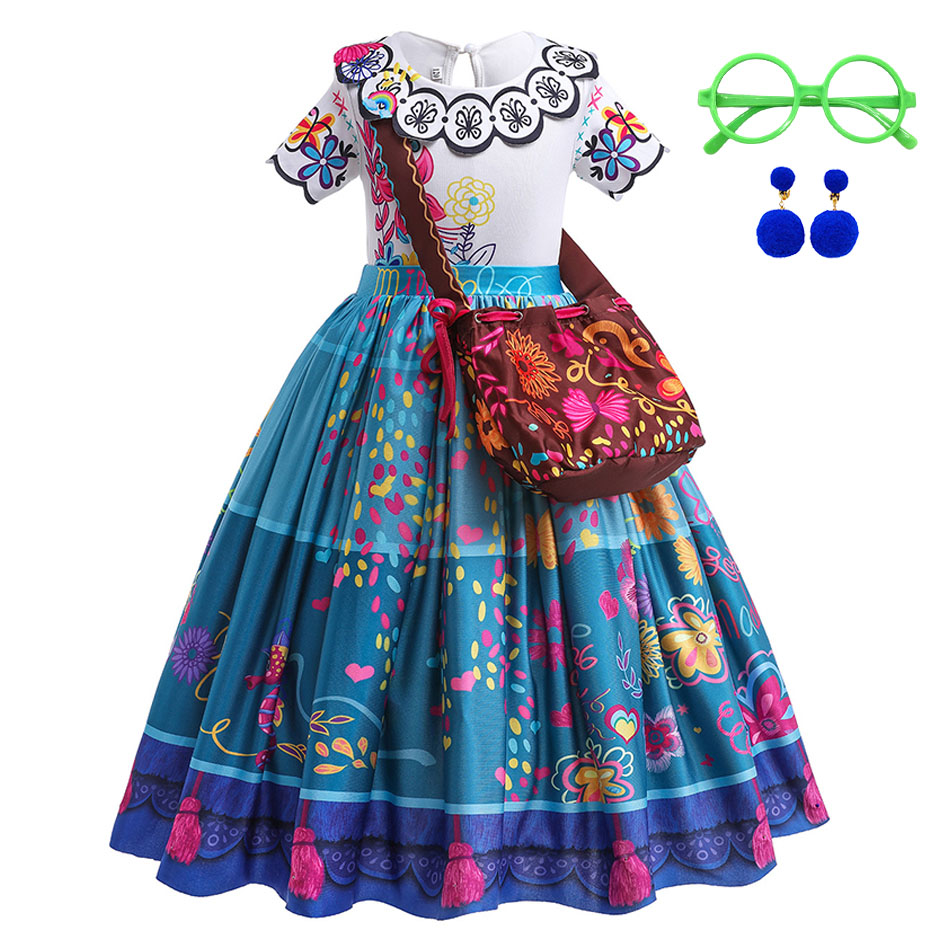 Summer Clothing For Kids Girls - Kostium księżniczki dla dziewczynek Encanto Halloween