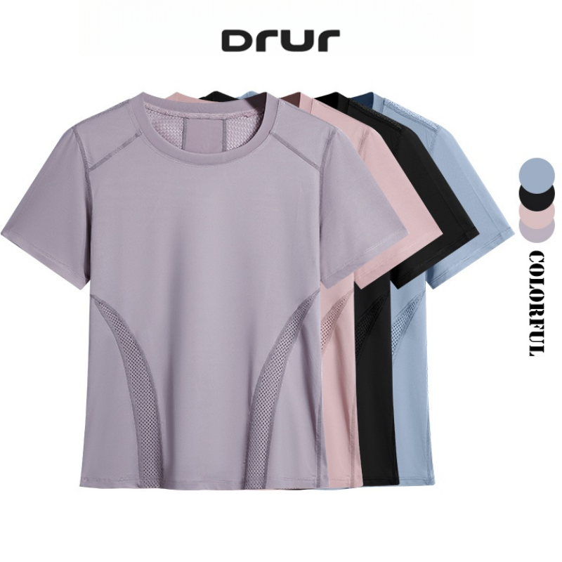 Summer Clothing Model - DRUR Letnia Lekka Koszulka do Biegania