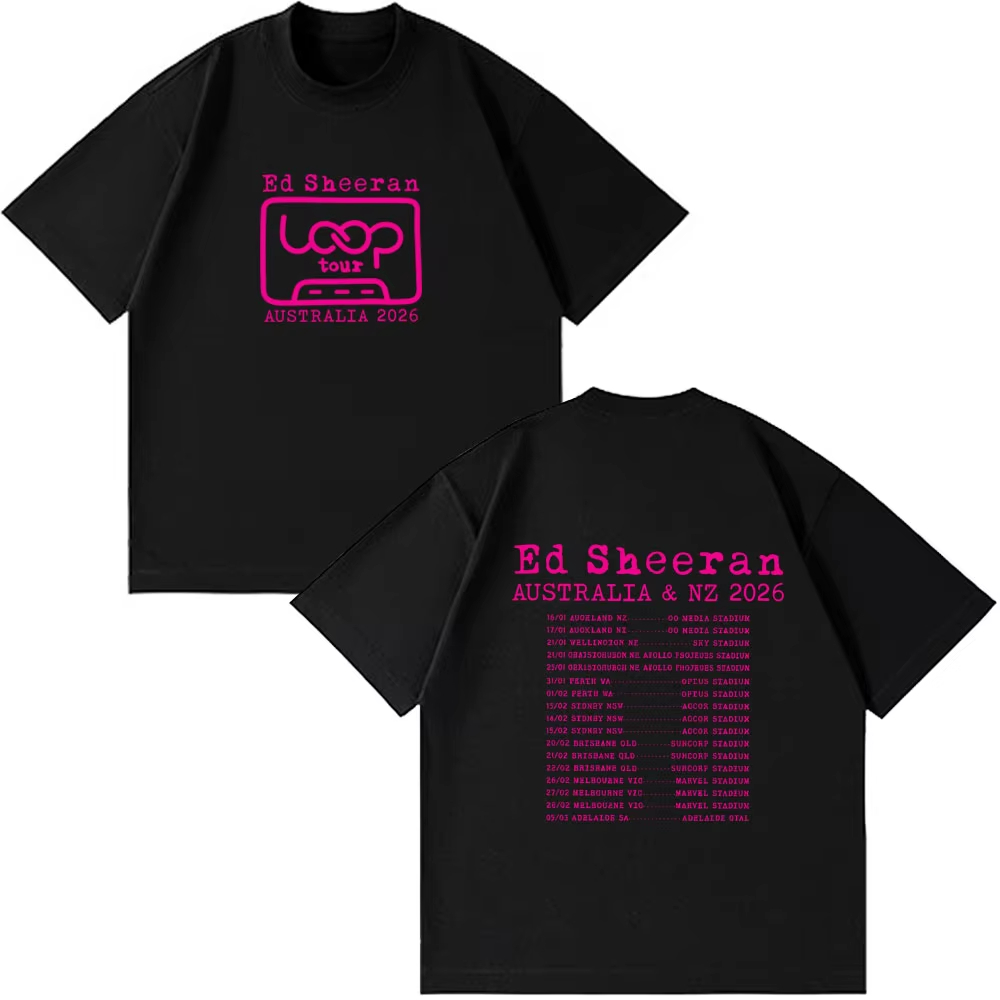 Summer Clothing Women Australia - Ed Sheeran Loop Tour Australia i