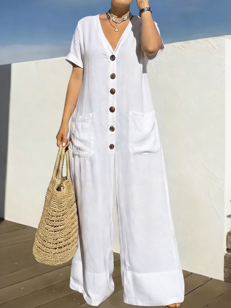 Summer Clothing Model - Odzież damska plus size, kombinezon, letnie