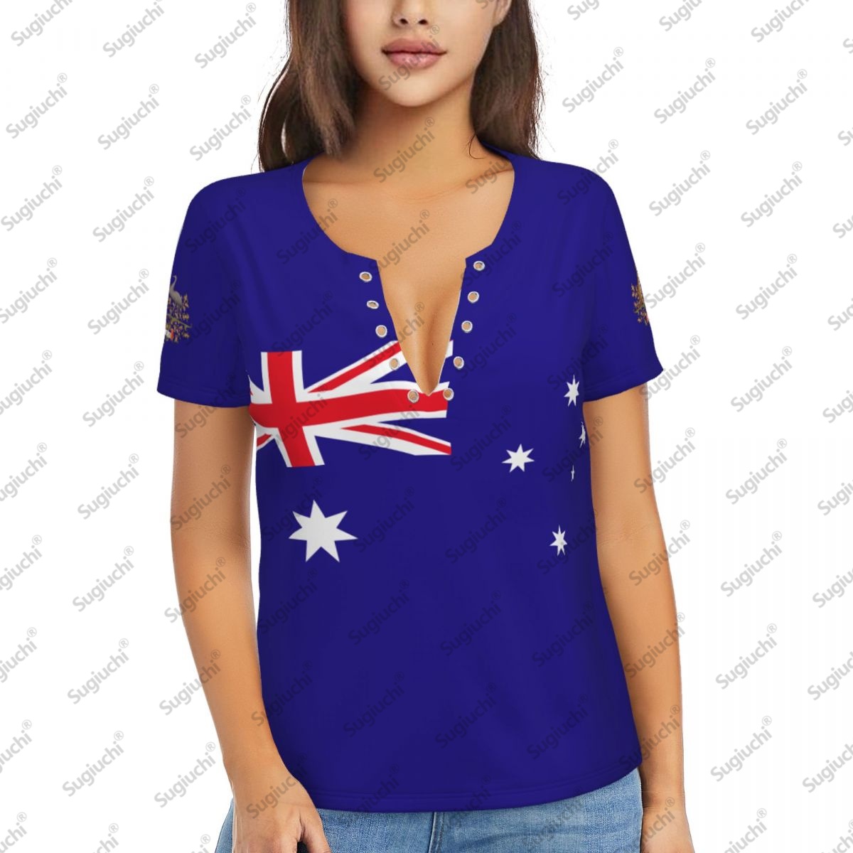 Summer Clothing Women Australia - Koszulki damskie z krótkim rękawem 3D