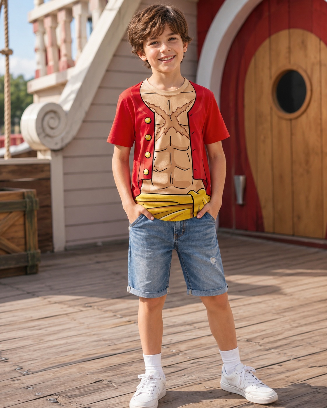 Summer Clothing Kids Sale - Gorąca Wyprzedaż Nowa Koszulka Anime One