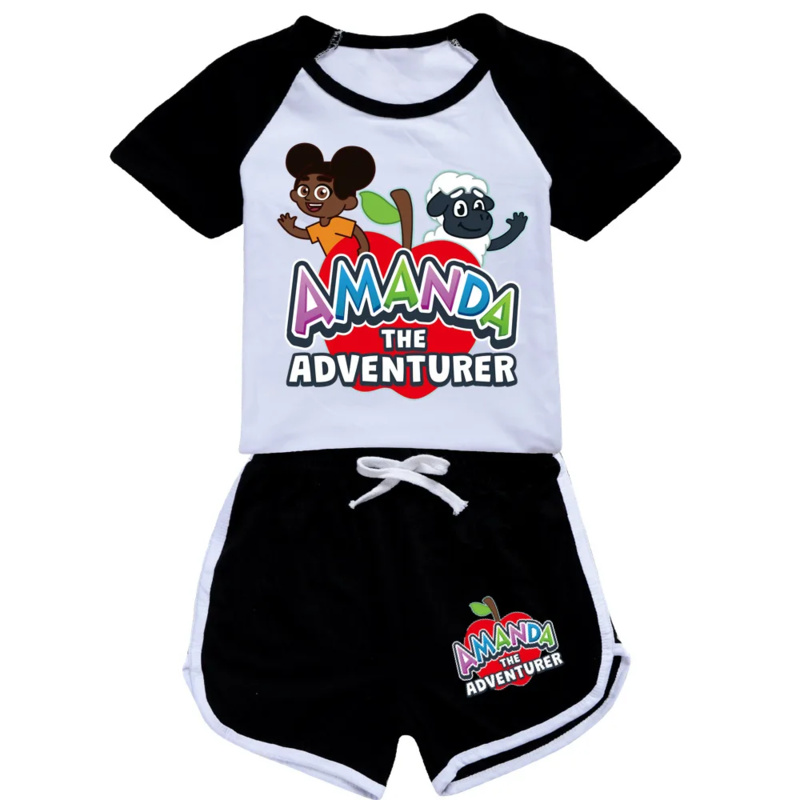 Summer Clothing For Kids Girls - AIAI 2025 Moda Dziewczęca AMANDAing Ubrania