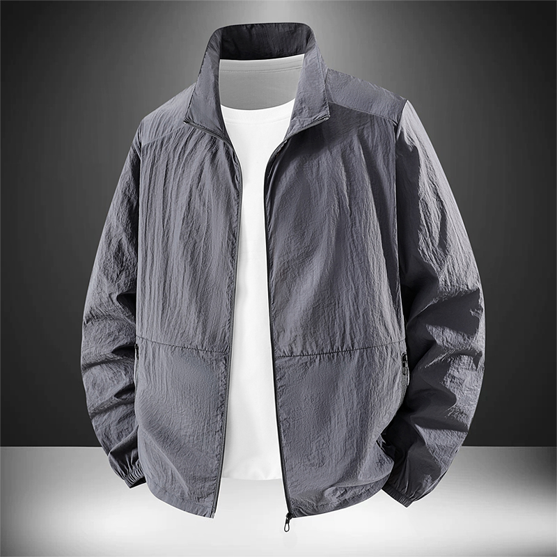 Yours Clothing Summer Jackets - Męska ultracienka kurtka outdoorowa szybkoschnąca, letnia