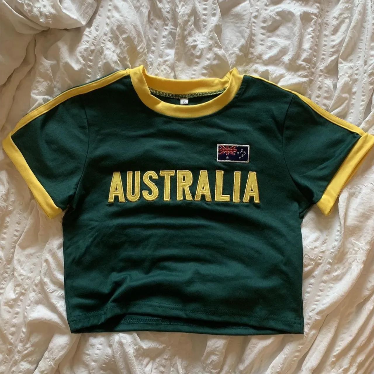 Summer Clothing Women Australia - Letnia zielona koszulka damska Australia list