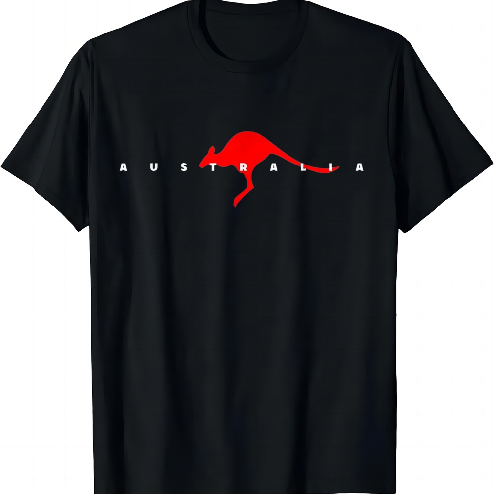 Summer Clothing Women Australia - Koszulka Australia Kangur Letnia Casualowa Graficzna