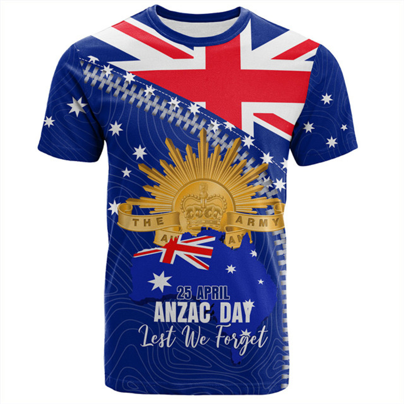 Summer Clothing Women Australia - Australia Koszulki z grafiką Koszulki męskie