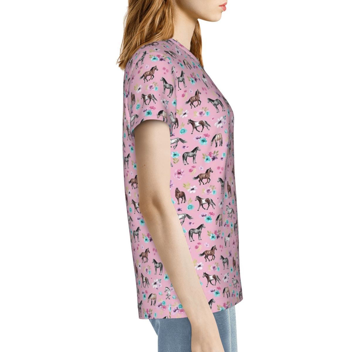 Koszulka damska z krótkim ręka – Summer Equestrian Clothing recenzja i cena