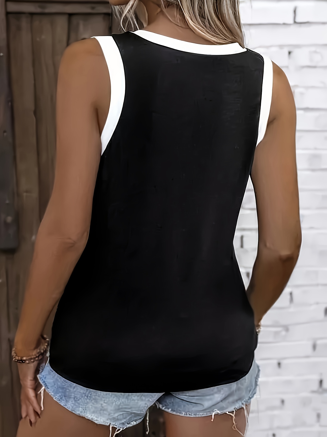 Damski top bez rękawów z dekol – Summer Upf Clothing recenzja i cena