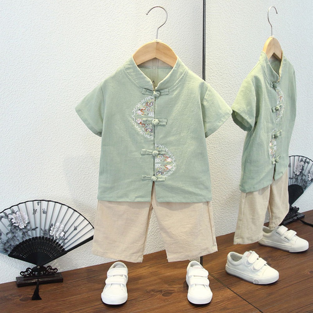 Chłopięcy Hanfu dla niemowląt, – Summer Clothing Baby Boy recenzja i cena