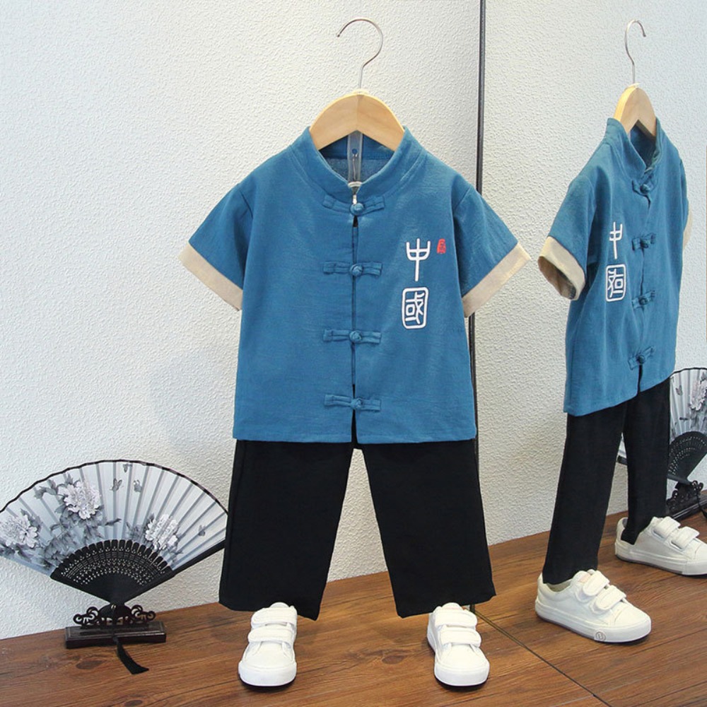 Chłopięcy Hanfu dla niemowląt, – Summer Clothing Baby Boy recenzja i cena