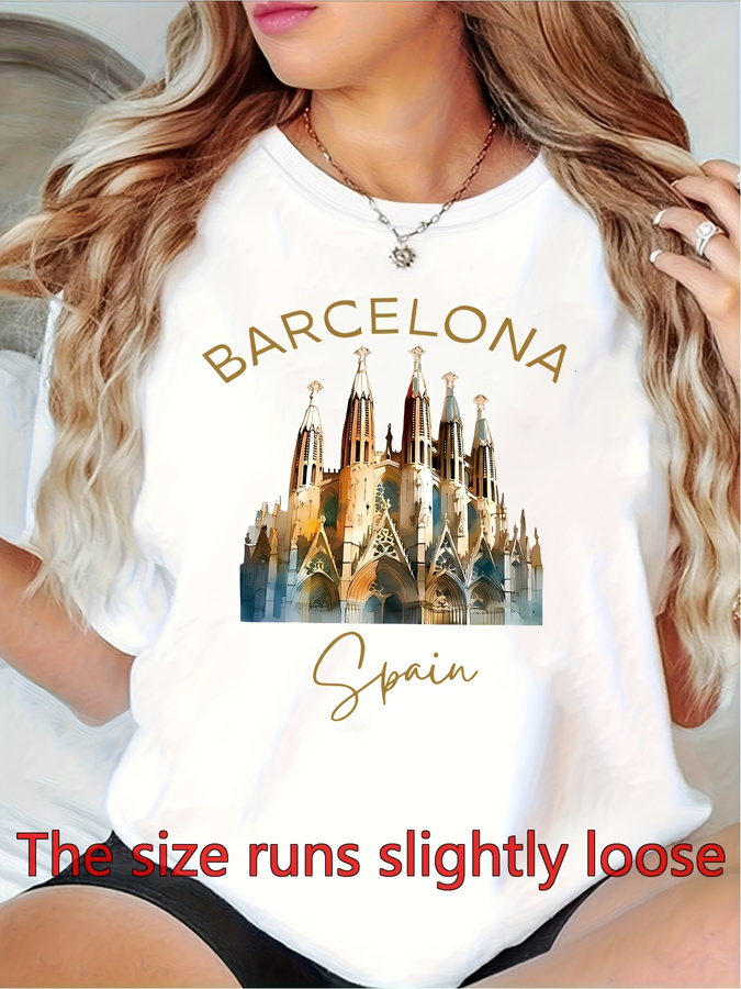 Damska koszulka z grafiką arch – Summer Clothing Trends For Women 2026 recenzja i cena