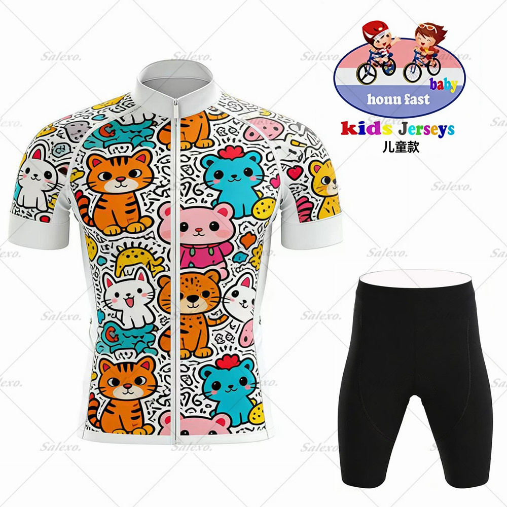 Zestaw kolarski dla dzieci 202 – Summer Clothing Kids Sale recenzja i cena