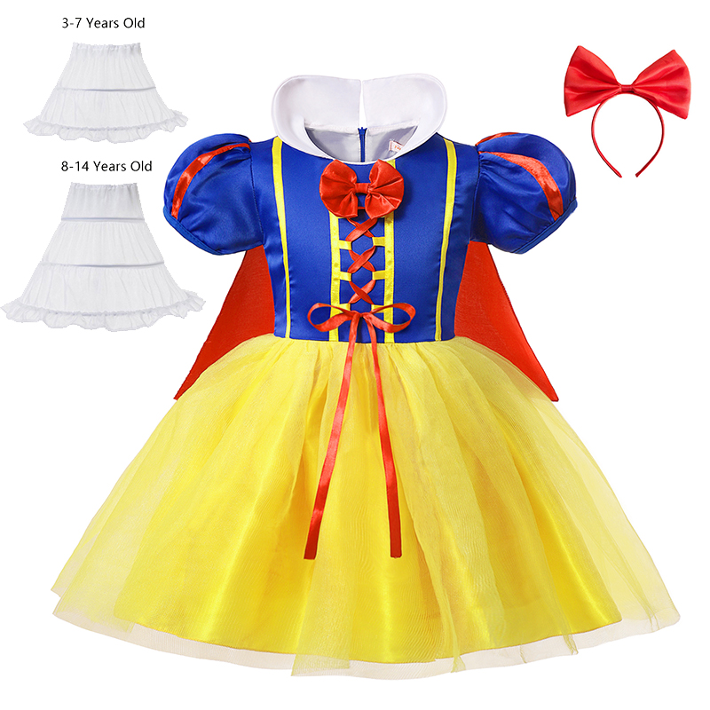 Sukienka Królewny Śnieżki dla  – Summer Clothing For Kids Girls recenzja i cena