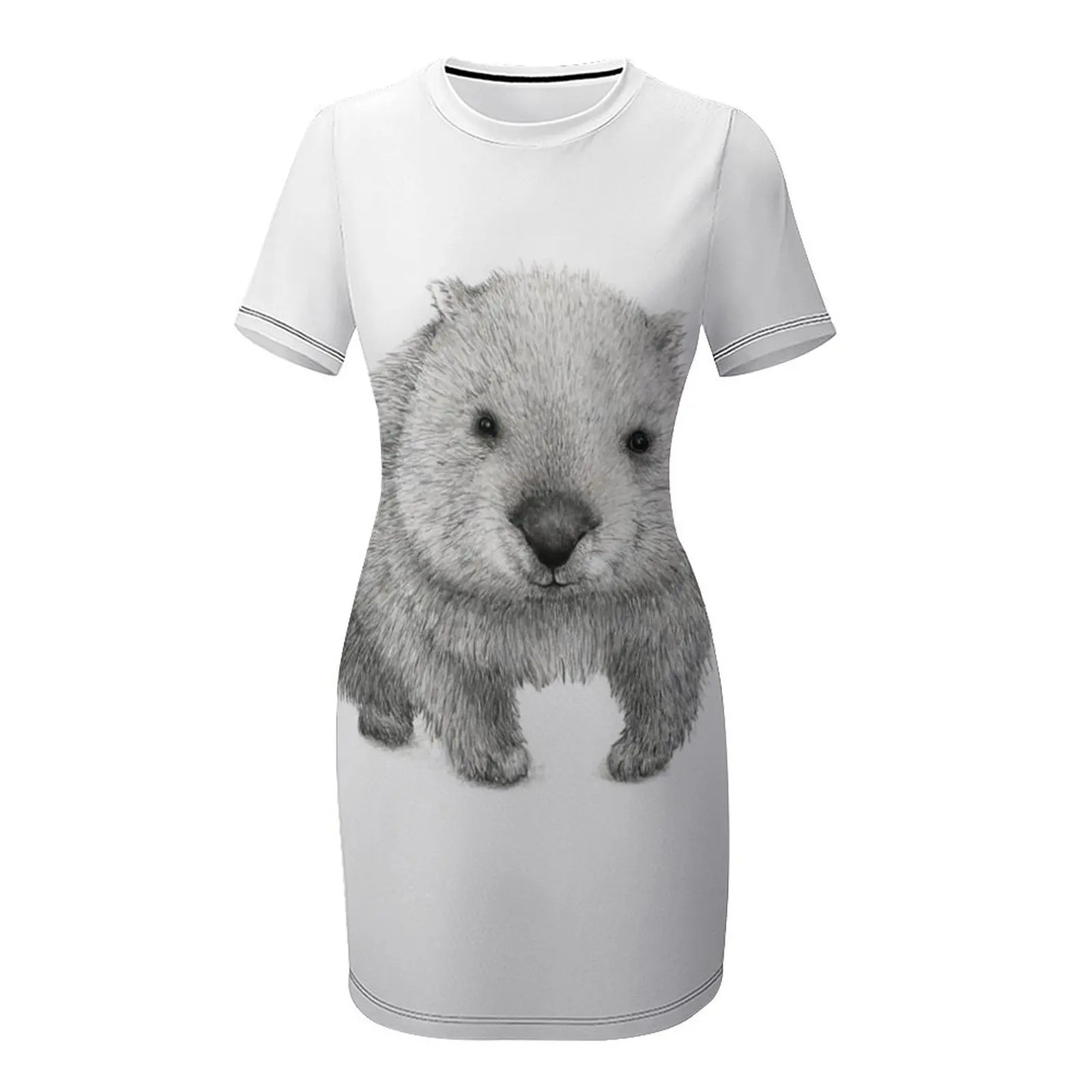 Sukienka z krótkim rękawem Wom – Summer Clothing Women Australia recenzja i cena