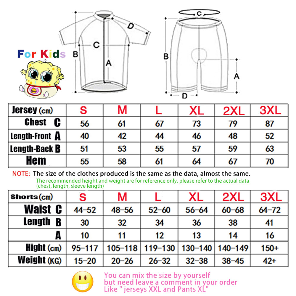 Dziecięcy zestaw kolarski Fran – Summer Clothing Kids Sale recenzja i cena