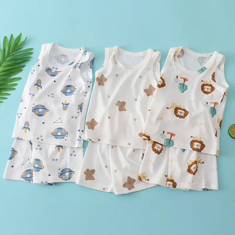 Dziecięcy bambusowo-bawełniany – Summer Clothing Baby Boy recenzja i cena