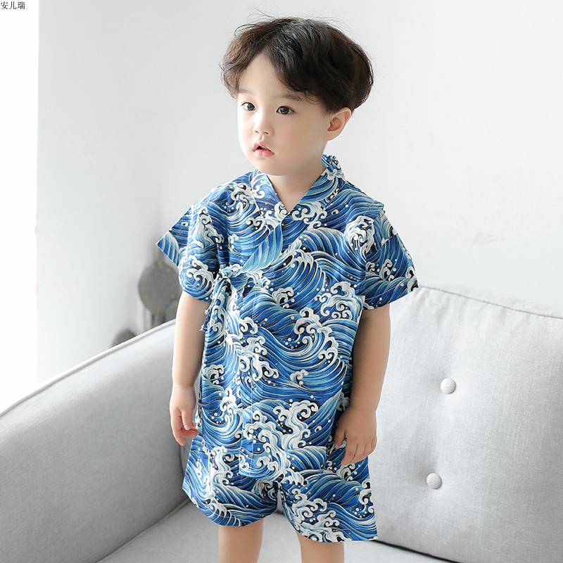 Letnie ubrania yukata dla dzie – Summer Clothing Baby Boy recenzja i cena