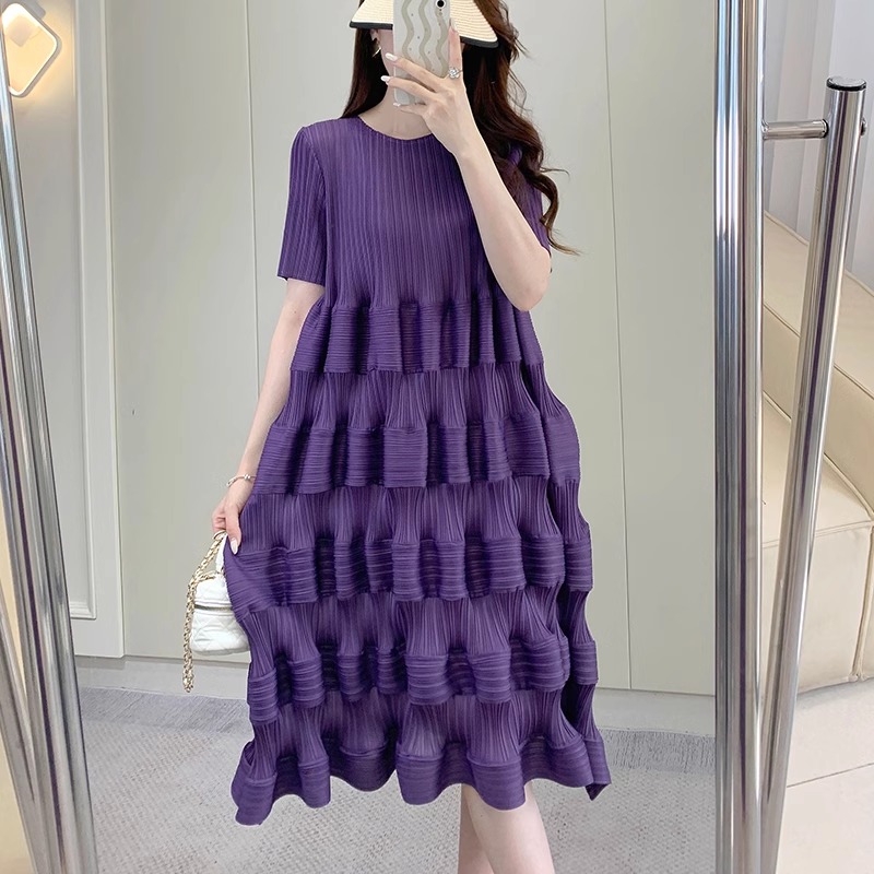 Sukienka plisowana Miyake dla  – Summer Clothing For Teen Girls recenzja i cena