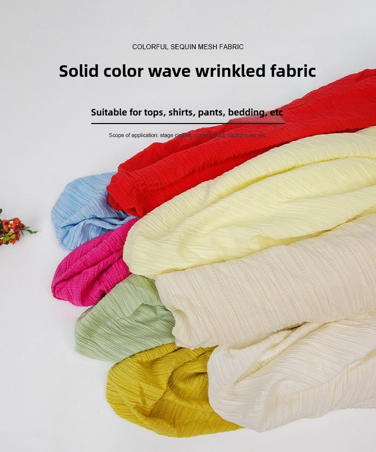 Gładka szyfonowa plisowana tka – Soft Summer Yellow Clothing recenzja i cena