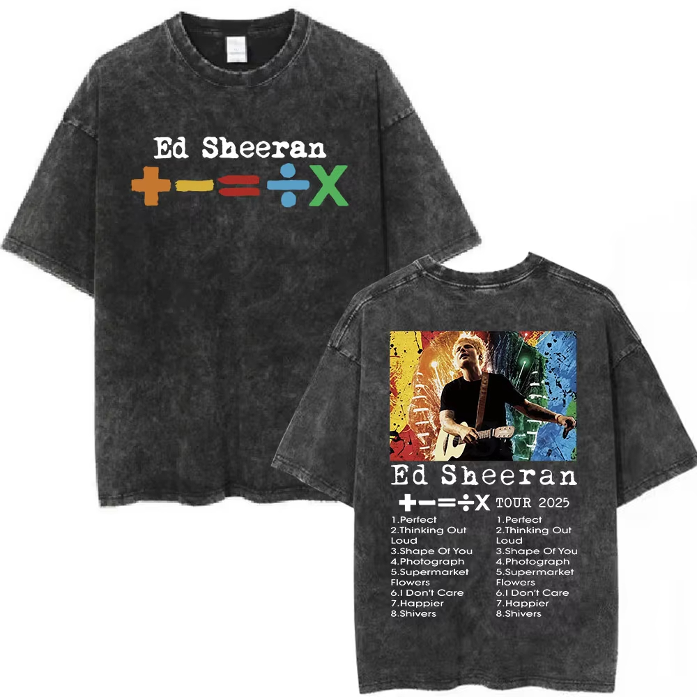 Koszulka Ed Sheeran Loop Tour  – Summer Clothing Women Australia recenzja i cena