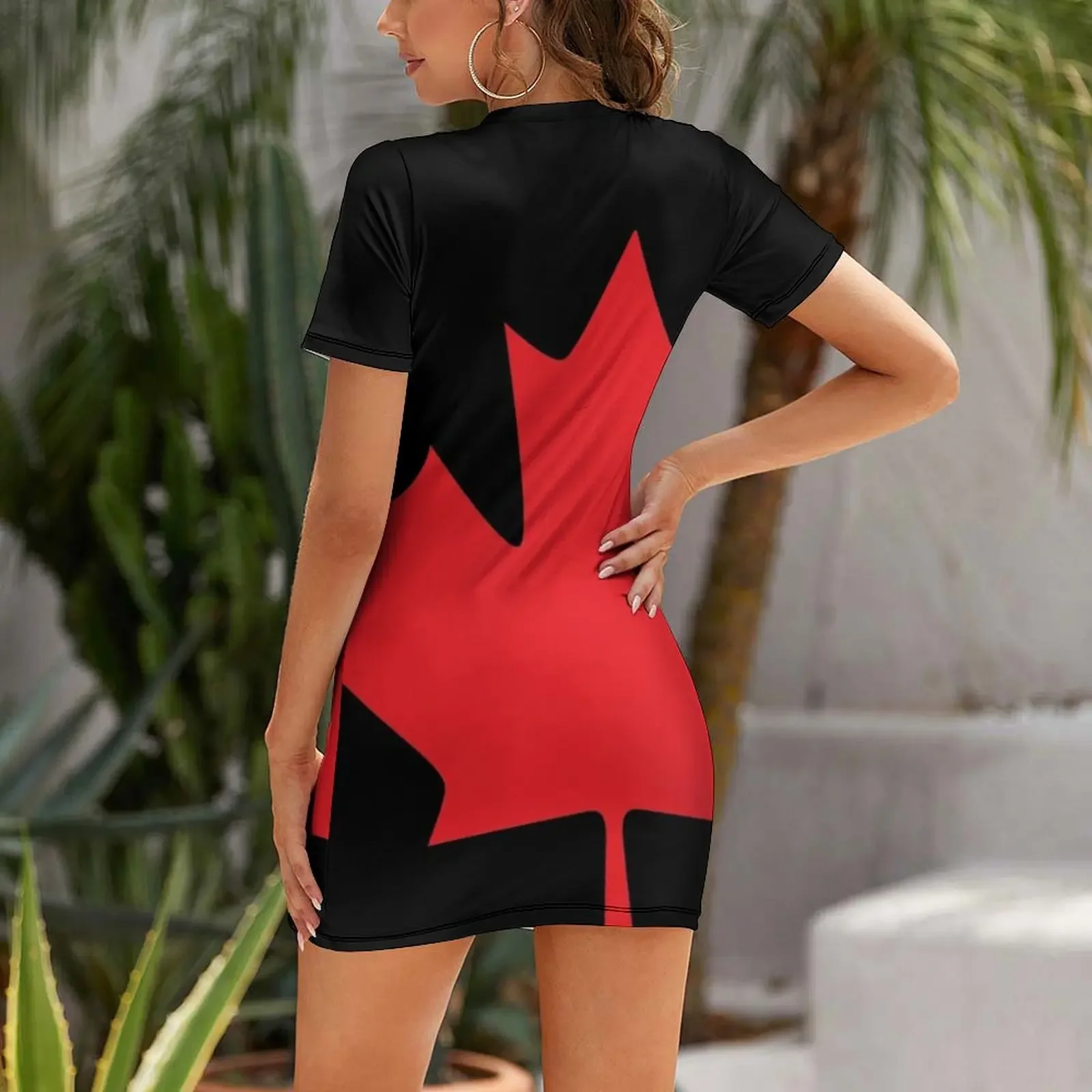 Kanada - Liść klonu (czerwony) – Summer Clothing Women Canada recenzja i cena