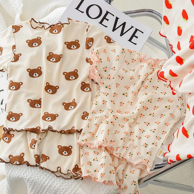 Letni bawełniany zestaw piżamo – Summer Clothing Baby Boy recenzja i cena