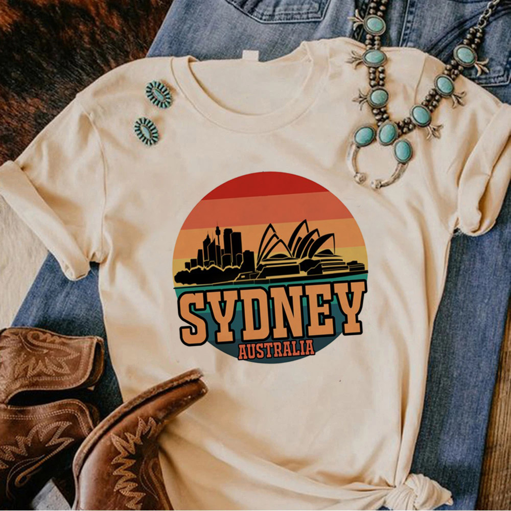 Australia koszulka damska anim – Summer Clothing Women Australia recenzja i cena