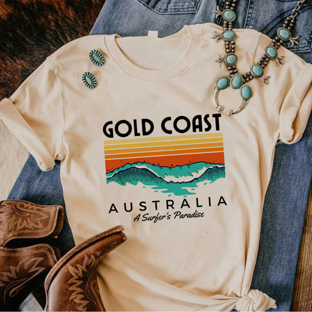 Australia koszulka damska anim – Summer Clothing Women Australia recenzja i cena