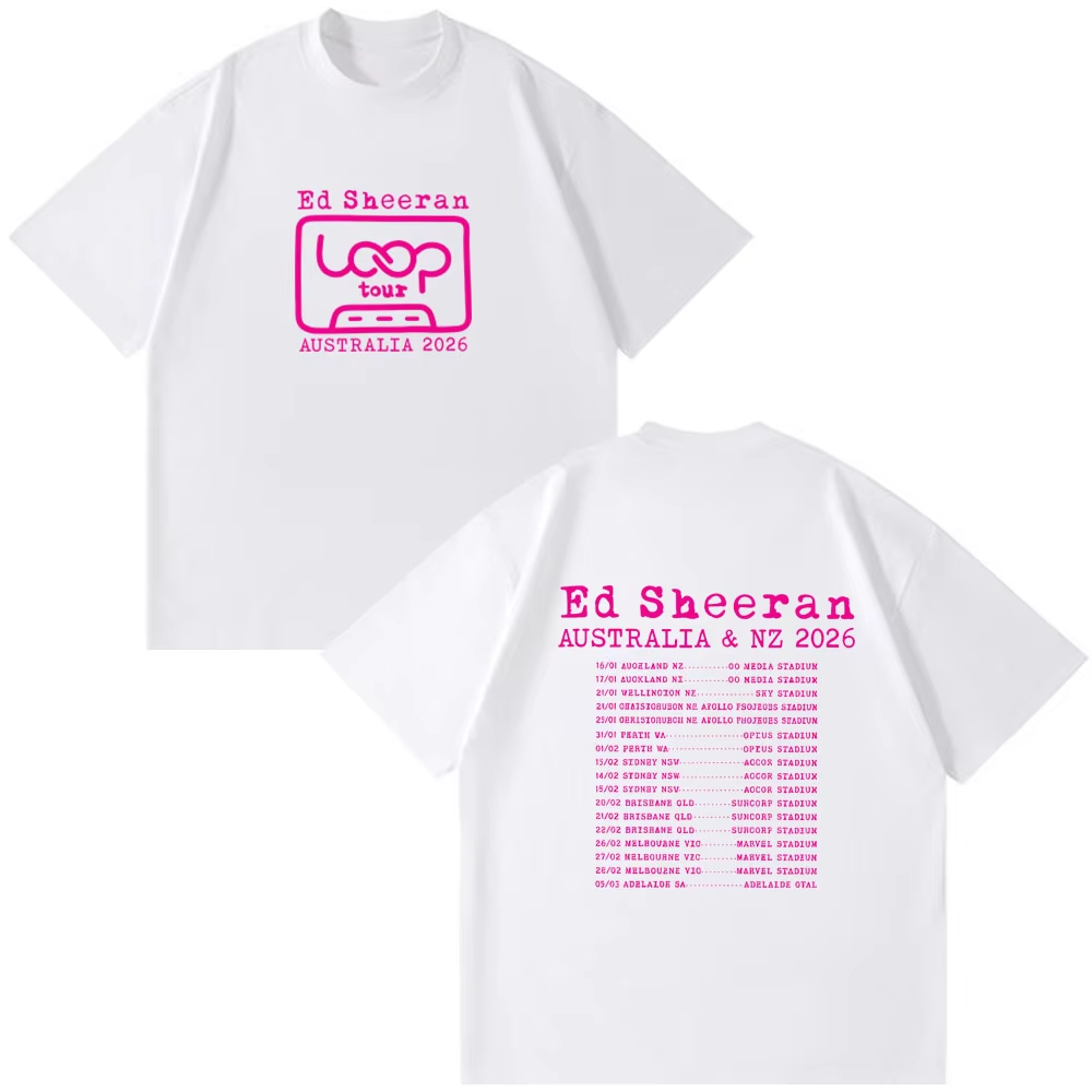 Merch z trasy koncertowej Ed S – Summer Clothing Women Australia recenzja i cena