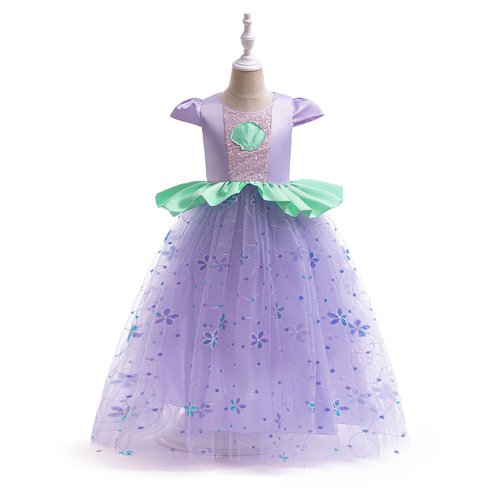 Mała syrenka Ariel kostiumy ks – Summer Clothing For Kids Girls recenzja i cena