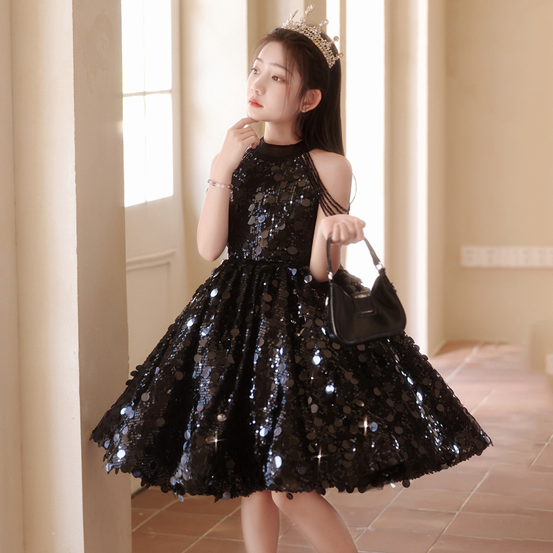 Czarna sukienka dla dziewczynk – Summer Clothing For Teen Girls recenzja i cena