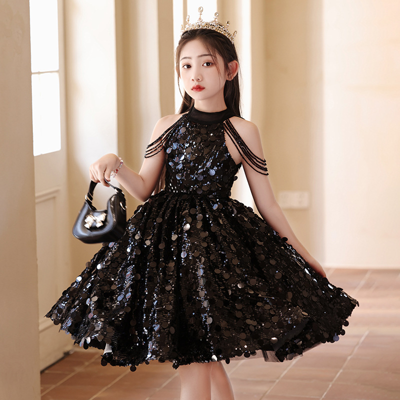 Czarna sukienka dla dziewczynk – Summer Clothing For Teen Girls recenzja i cena