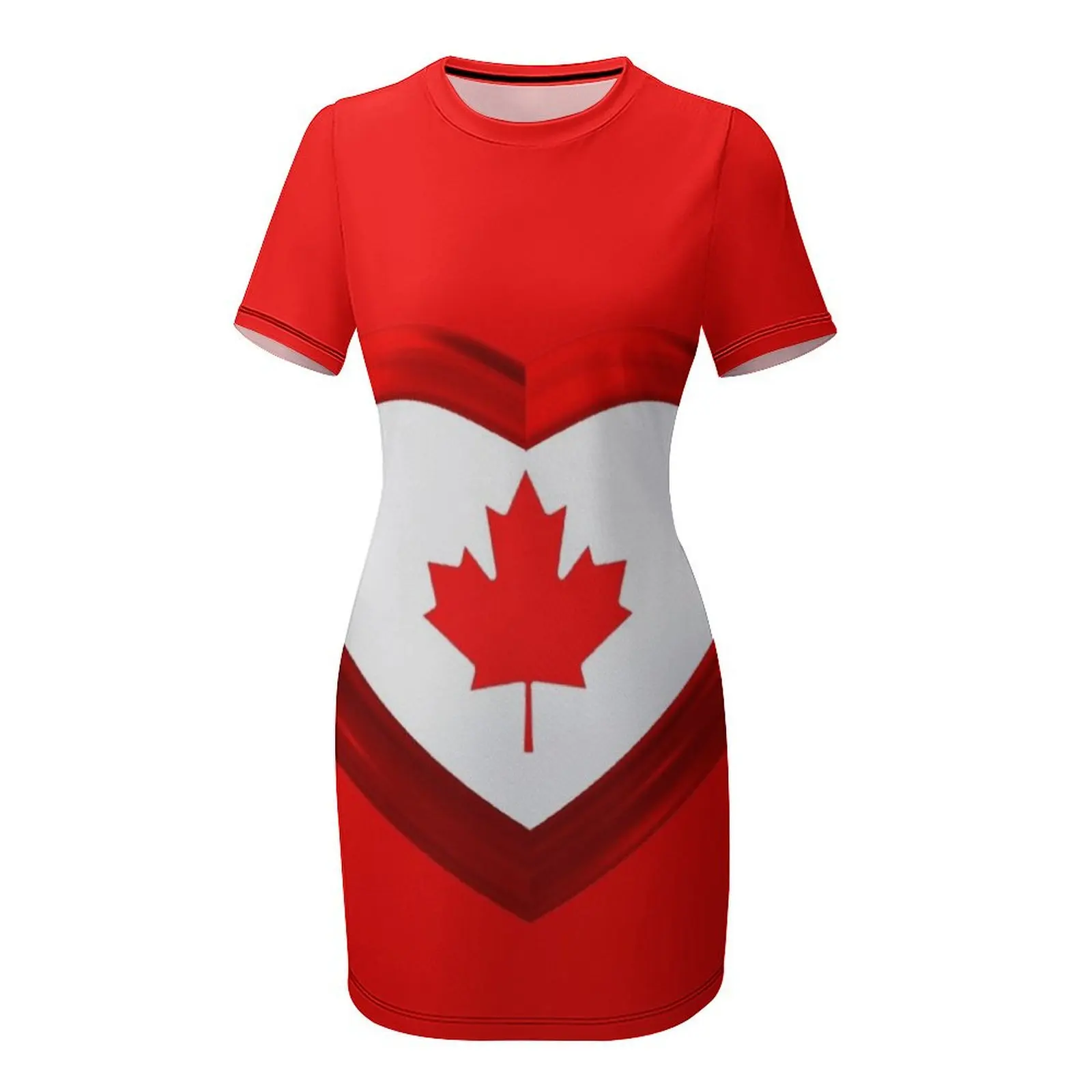 Sukienka z krótkim rękawem Big – Summer Clothing Women Canada recenzja i cena