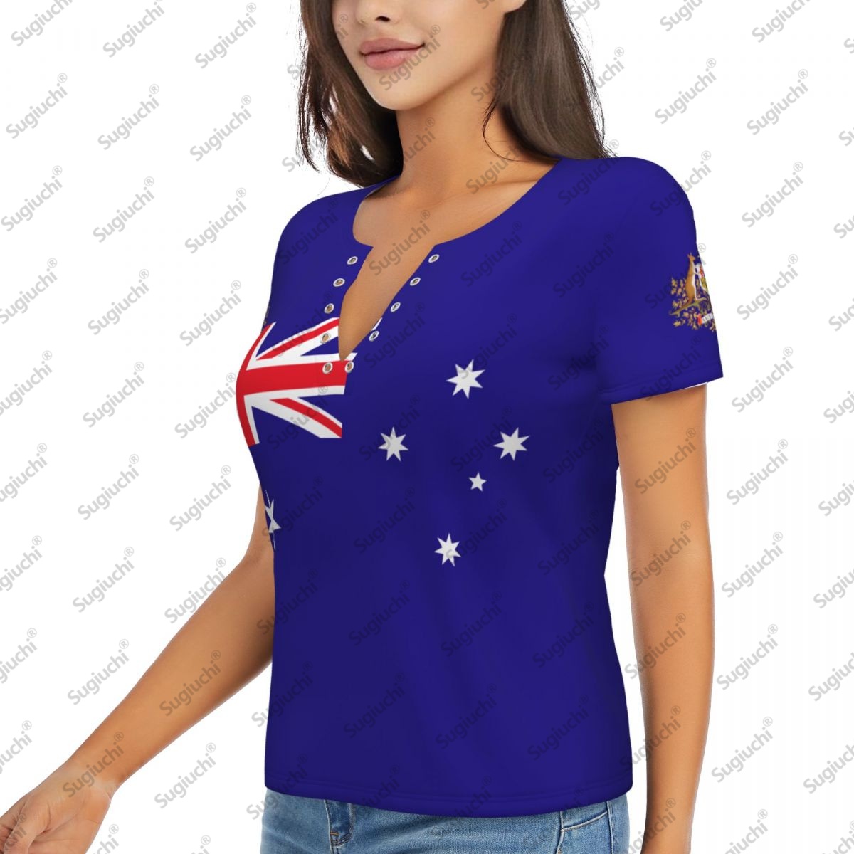 Koszulki damskie z krótkim ręk – Summer Clothing Women Australia recenzja i cena