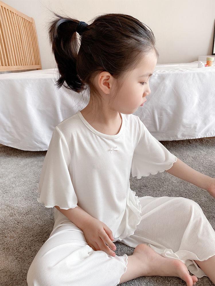 Piżamy Dziecięce Odzież Domowa – Summer Clothing For Teen Girls recenzja i cena