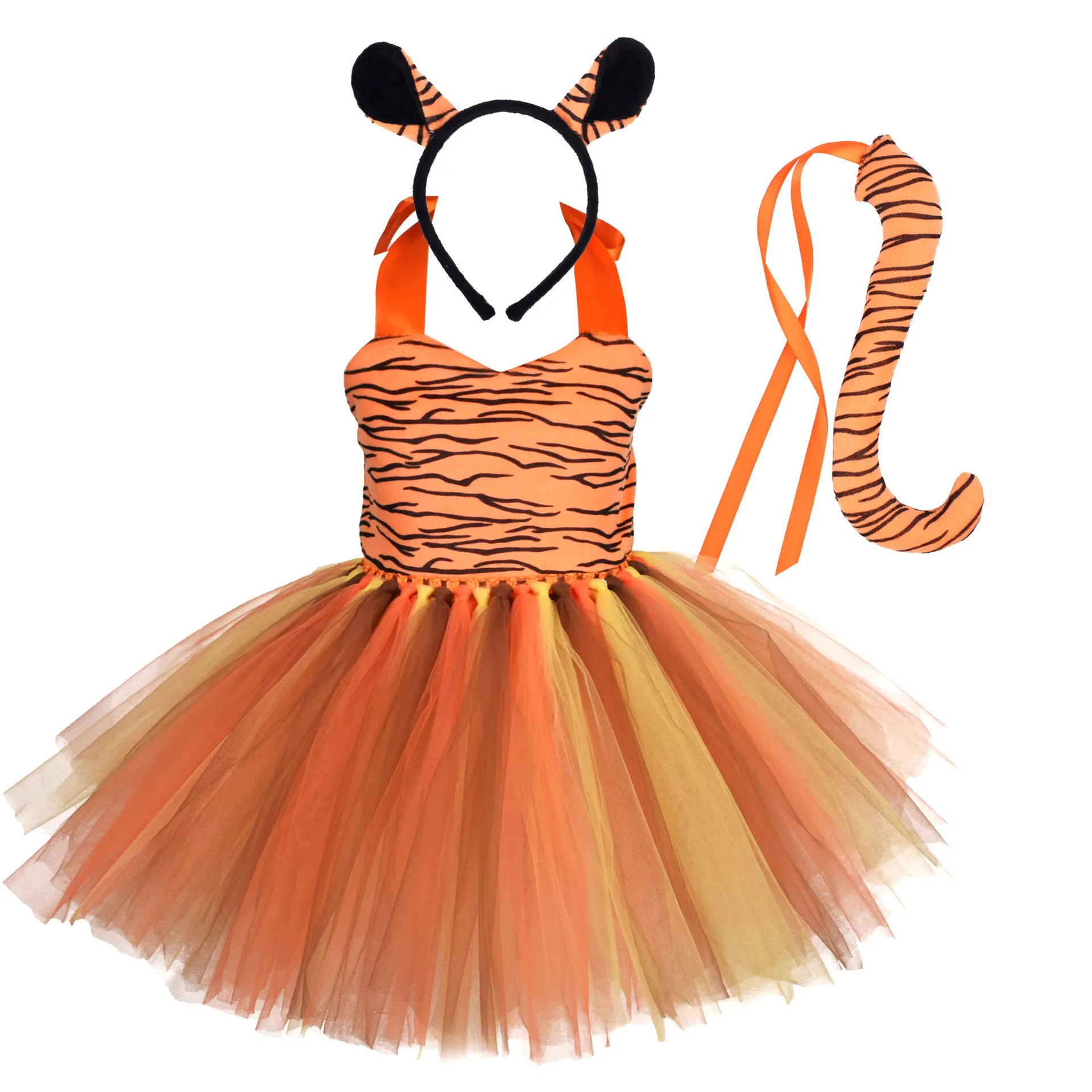 Strój Tygrysa dla Niemowląt i  – Summer Clothing For Kids Girls recenzja i cena