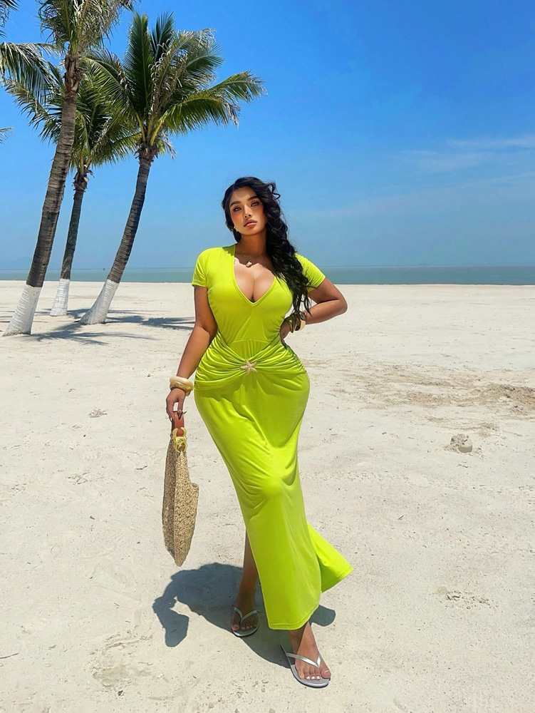 Sukienka plażowa plus size dla – Summer Upf Clothing recenzja i cena