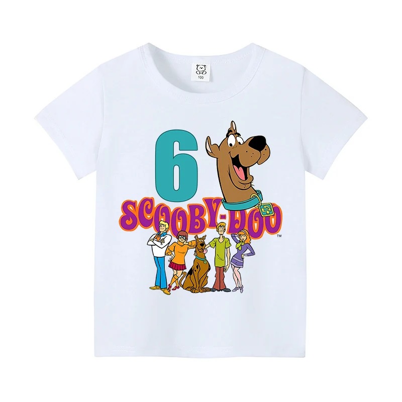 Koszulka urodzinowa Scooby-Doo – Summer Clothing Baby Boy recenzja i cena