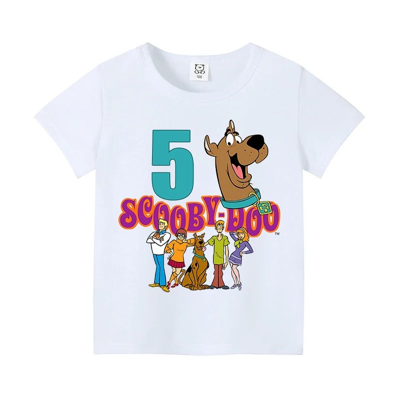 Koszulka urodzinowa Scooby-Doo – Summer Clothing Baby Boy recenzja i cena