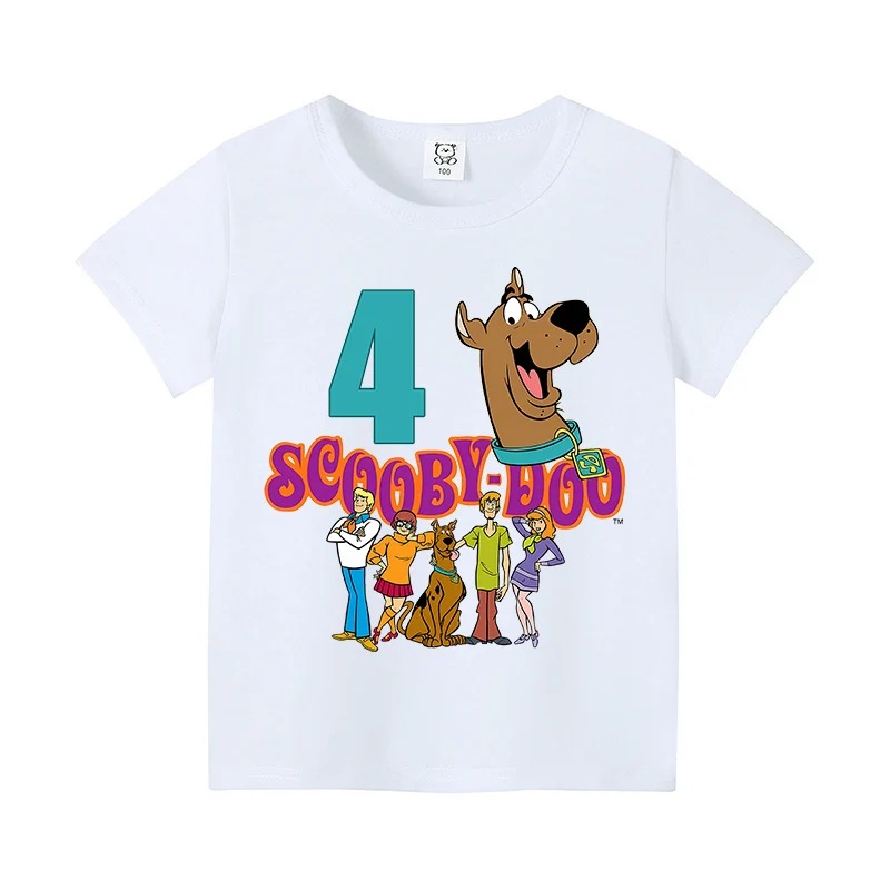Koszulka urodzinowa Scooby-Doo – Summer Clothing Baby Boy recenzja i cena