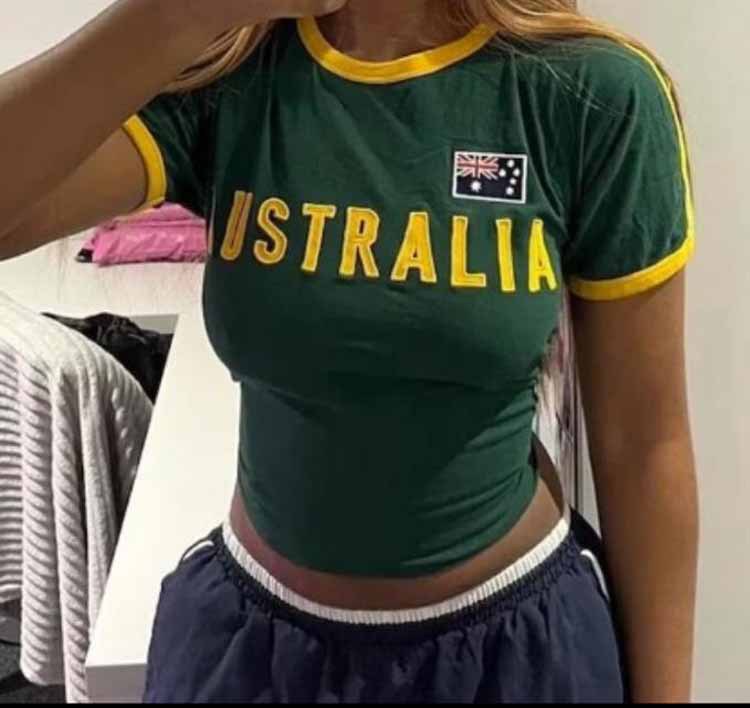 Letnia zielona koszulka damska – Summer Clothing Women Australia recenzja i cena