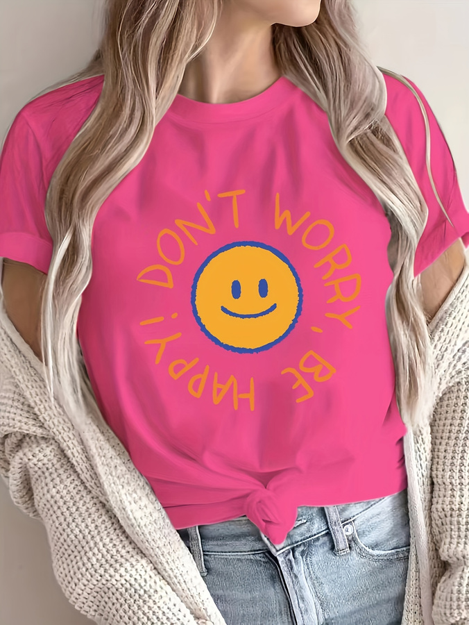 Casualowa koszulka z okrągłym  – Summer Clothing Trends For Women 2026 recenzja i cena