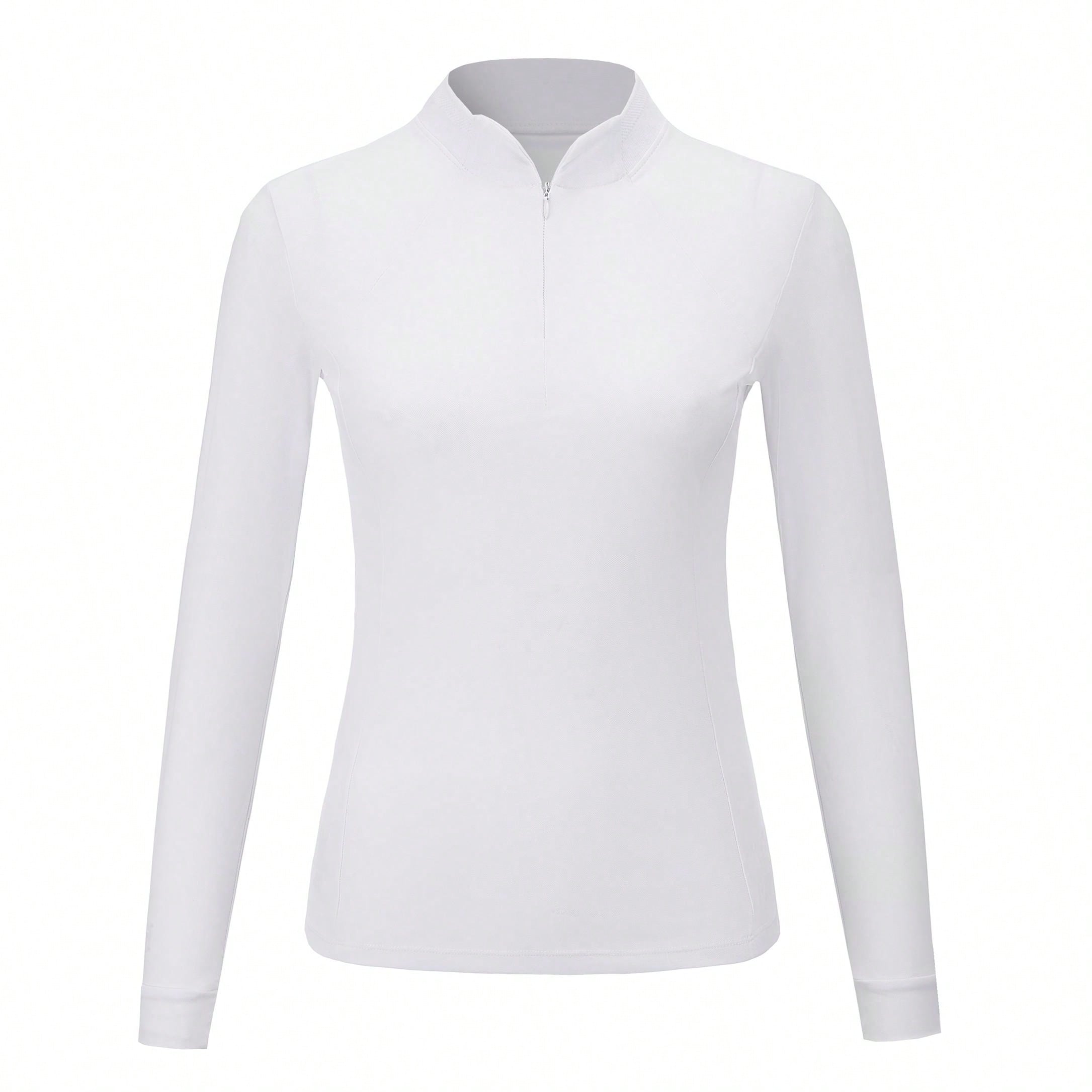 Damska koszulka jeździecka z d – Summer Equestrian Clothing recenzja i cena